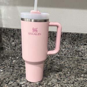 Stanley Pink Travel Tumbler with Handle